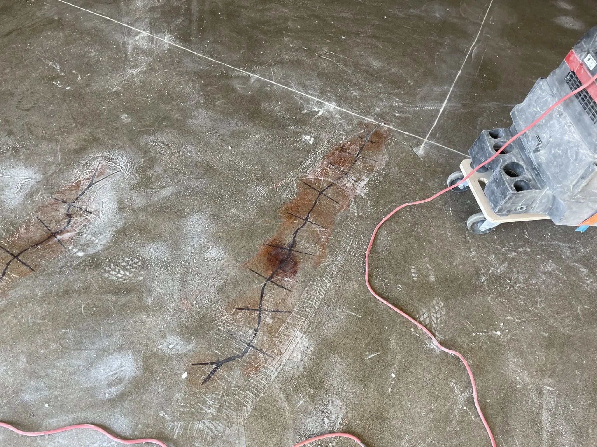 Ремонт старого бетонного пола