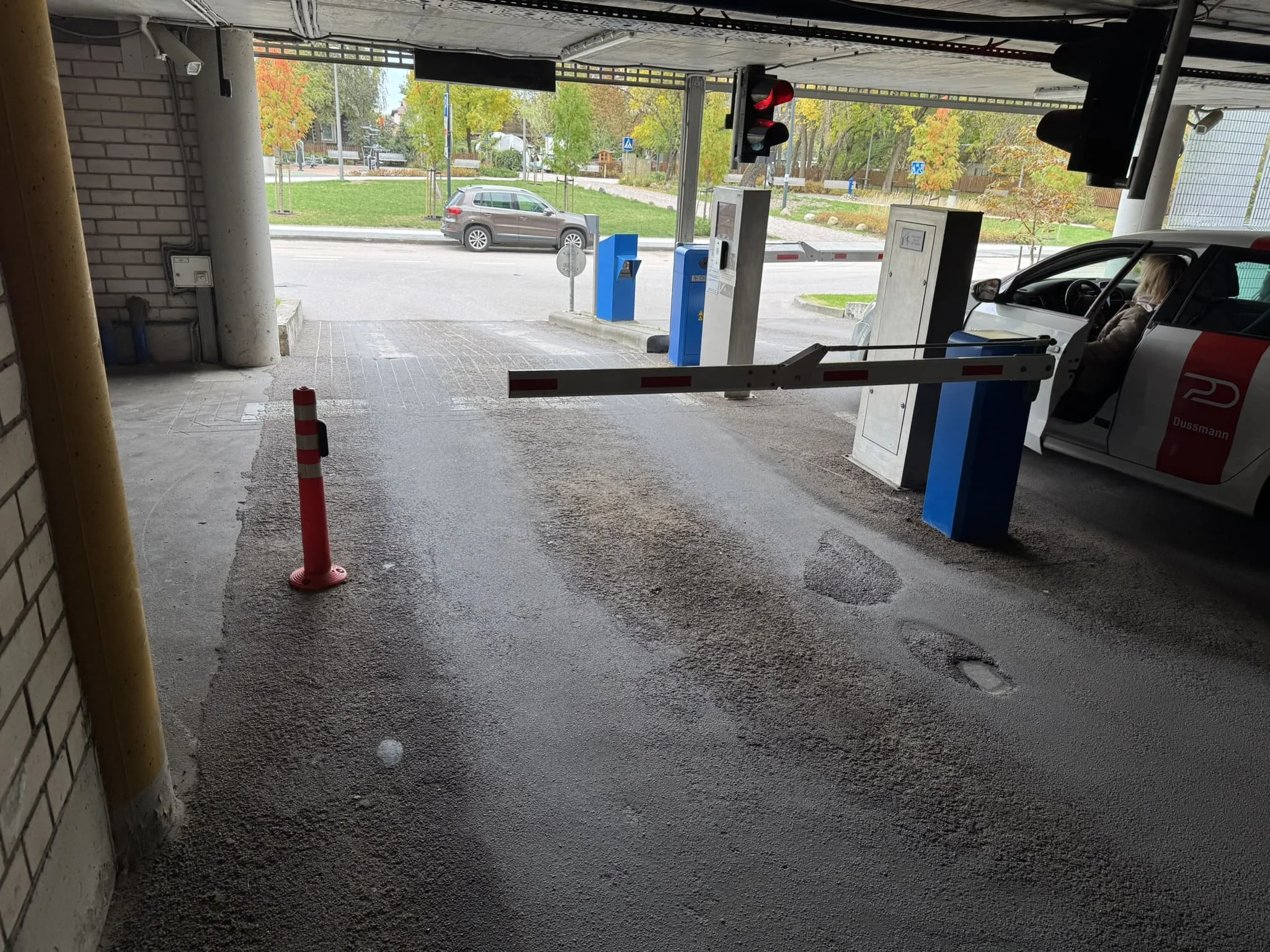 Ремонт бетонного пола на открытом воздухе