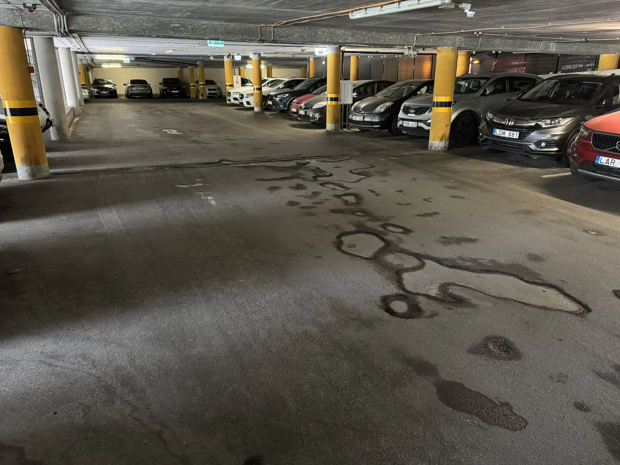 Ремонт бетонного пола на открытом воздухе